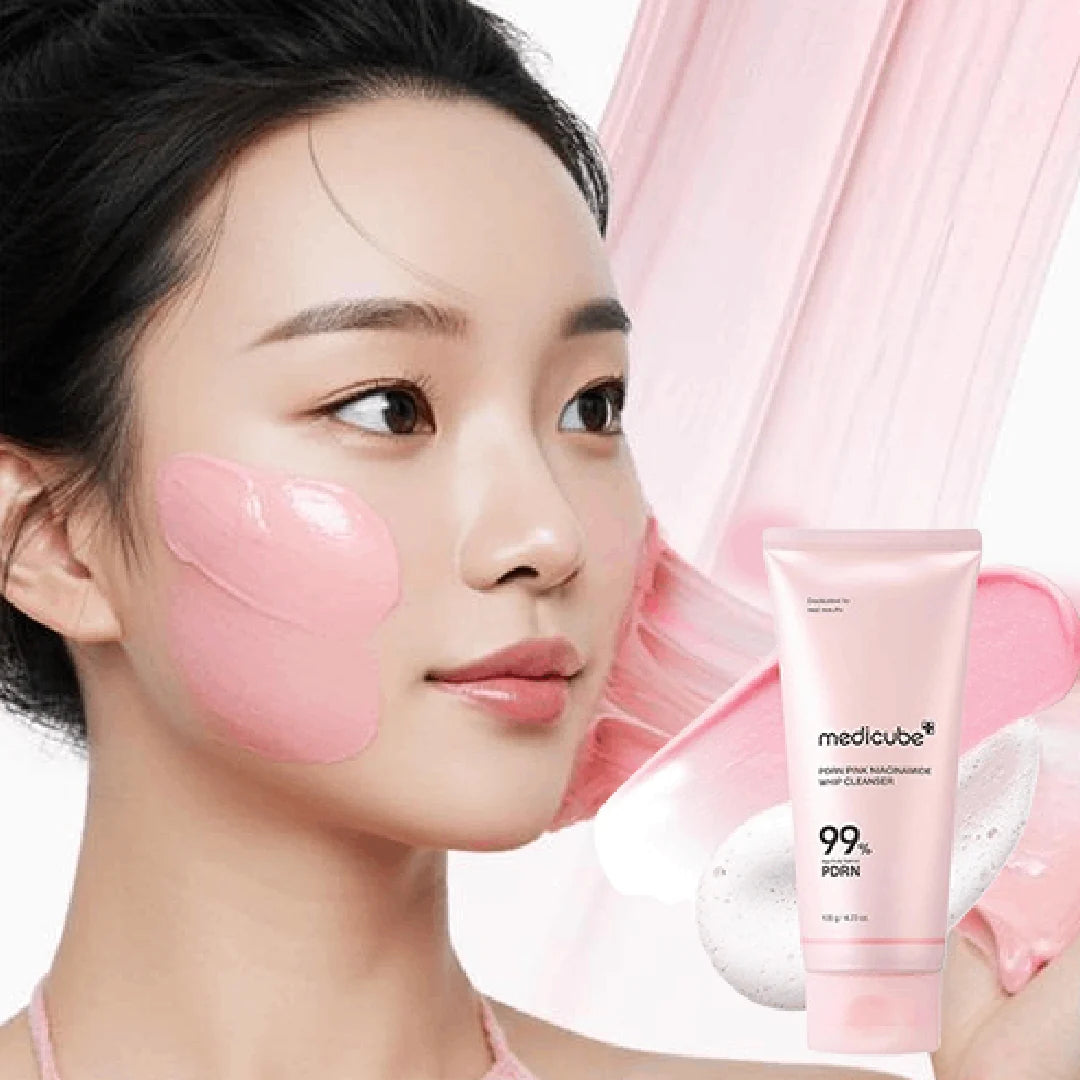 Medicube PDRN Pink Niacinamide Whip Cleanser