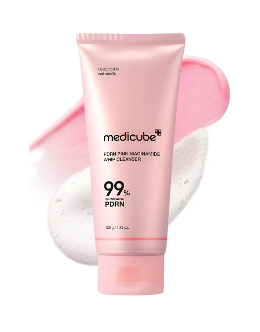 Medicube PDRN Pink Niacinamide Whip Cleanser